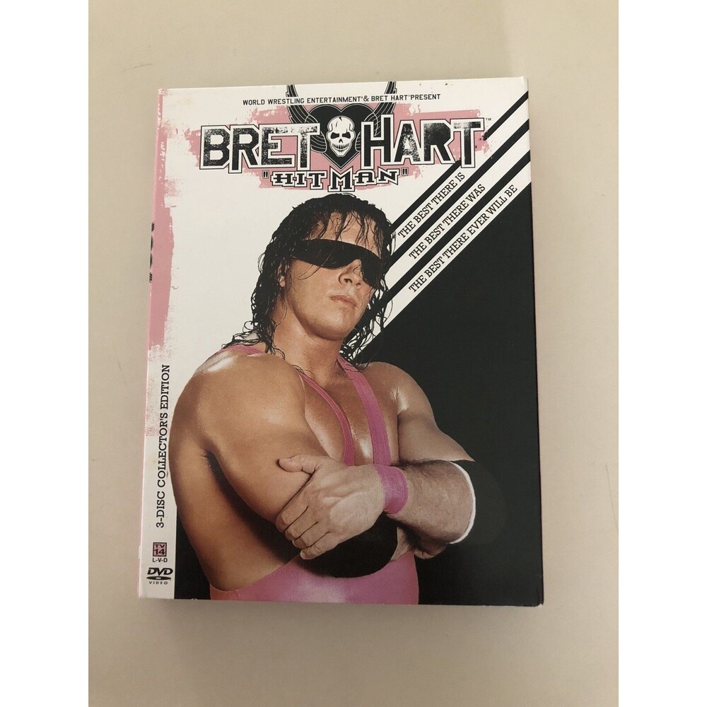 BRET HITMAN HART WWE Wrestling DISC Collector's Edition SET DVD Missing Disc #1